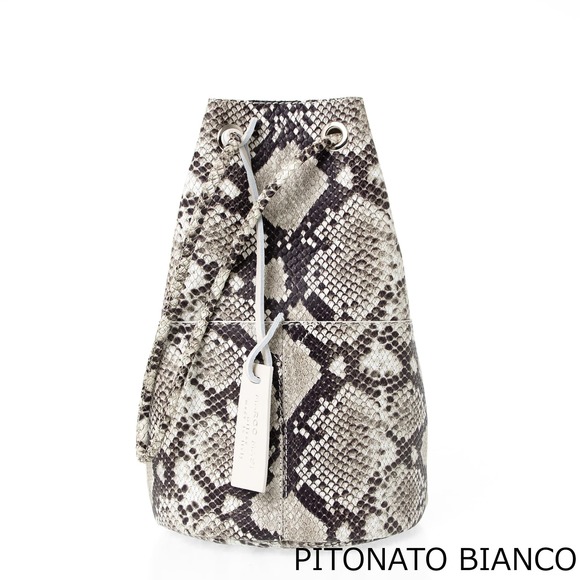 Marco Masi Slang Bucket Bag Python - Picture 4 of 9